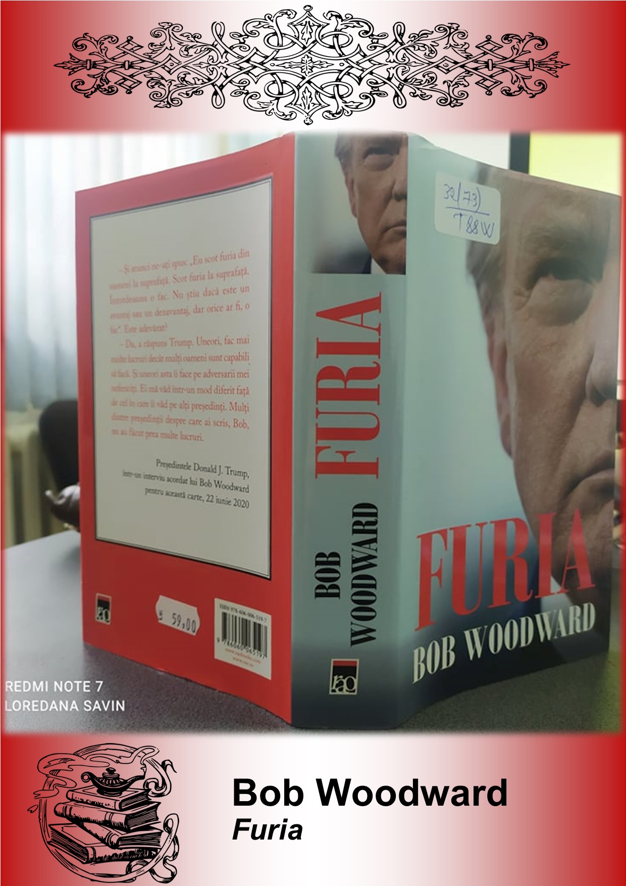 Furia , Bob Woodward